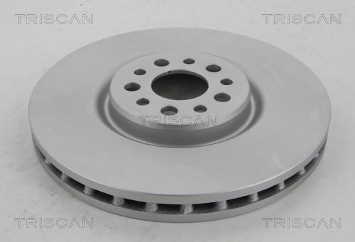 Triscan 8120 10186C - Спирачен диск vvparts.bg
