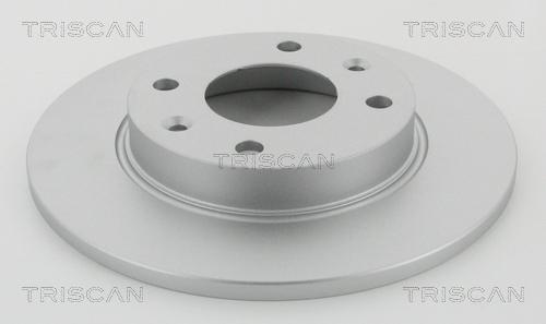 Triscan 8120 10121C - Спирачен диск vvparts.bg