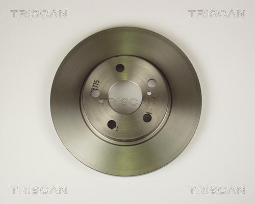 Triscan 8120 13133 - Спирачен диск vvparts.bg