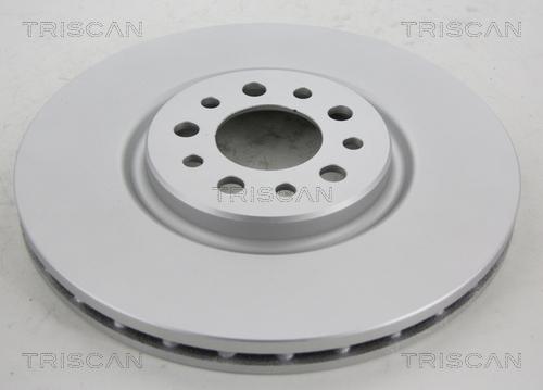 Triscan 8120 12134C - Спирачен диск vvparts.bg