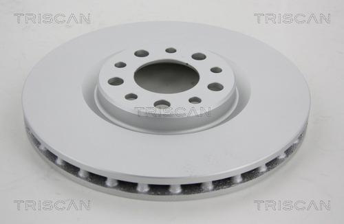 Triscan 8120 12129C - Спирачен диск vvparts.bg