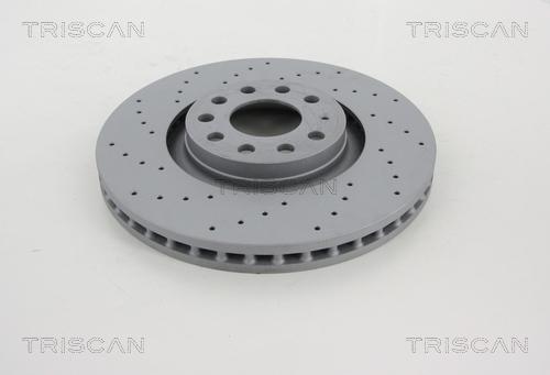 Triscan 8120 291007C - Спирачен диск vvparts.bg