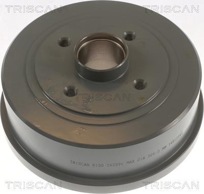 Triscan 8120 24209C - Спирачен барабан vvparts.bg