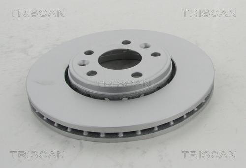 Triscan 8120 25156C - Спирачен диск vvparts.bg