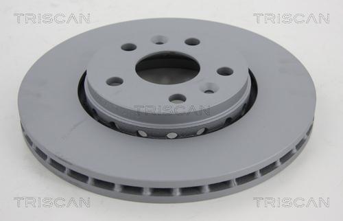 Triscan 8120 25158C - Спирачен диск vvparts.bg