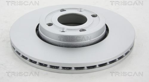 Triscan 8120 25157C - Спирачен диск vvparts.bg