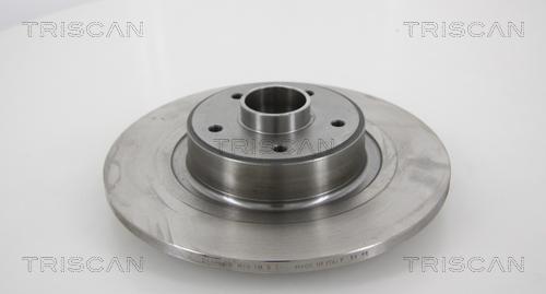 Triscan 8120 25161 - Спирачен диск vvparts.bg