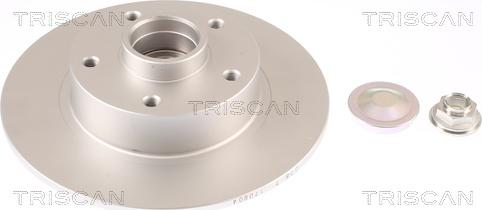 Triscan 8120 25184C - Спирачен диск vvparts.bg