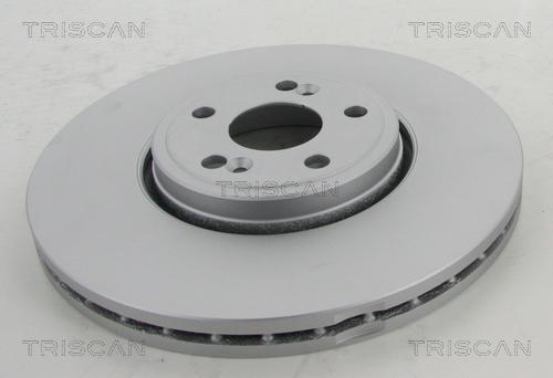 Triscan 8120 25135C - Спирачен диск vvparts.bg