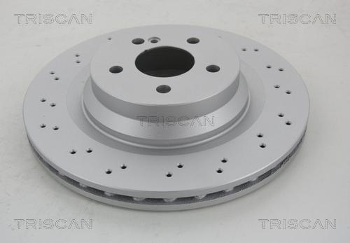 Triscan 8120 231015C - Спирачен диск vvparts.bg
