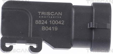 Triscan 8824 10042 - Датчик, налчгане във всмукателните тръби vvparts.bg
