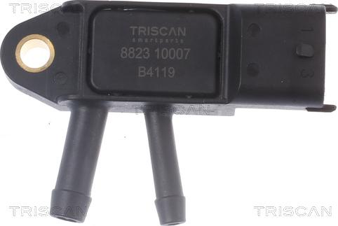 Triscan 8823 10007 - Сензор, налягане изпускателен колектор vvparts.bg