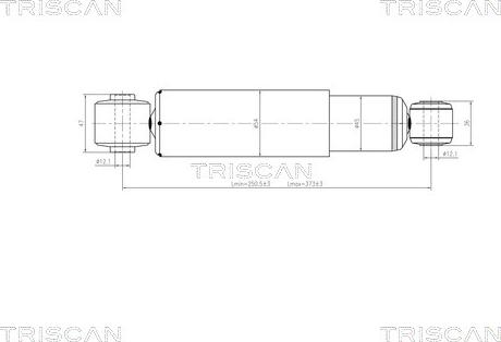 Triscan 8705 43203 - Амортисьор vvparts.bg