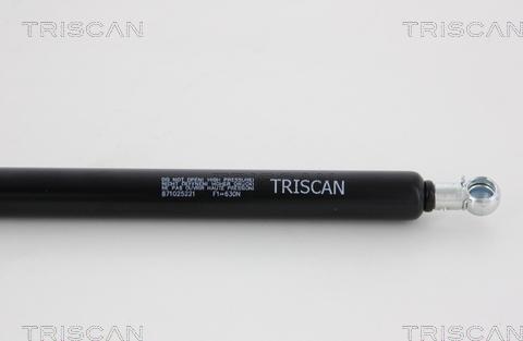 Triscan 8710 25221 - Газов амортисьор, багажно / товарно пространство vvparts.bg