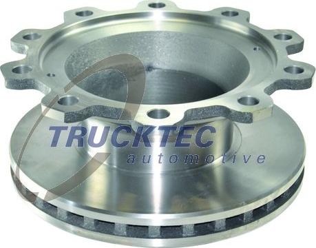 Trucktec Automotive 90.35.008 - Спирачен диск vvparts.bg