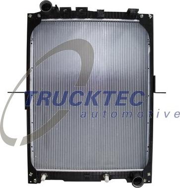 Trucktec Automotive 01.40.128 - Радиатор, охлаждане на двигателя vvparts.bg