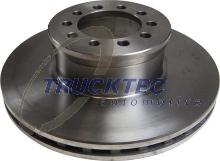 Trucktec Automotive 01.35.204 - Спирачен диск vvparts.bg