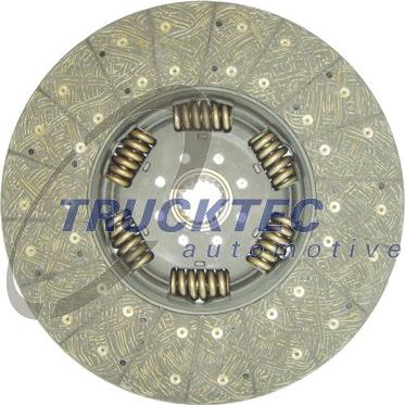 Trucktec Automotive 01.23.196 - Диск на съединителя vvparts.bg