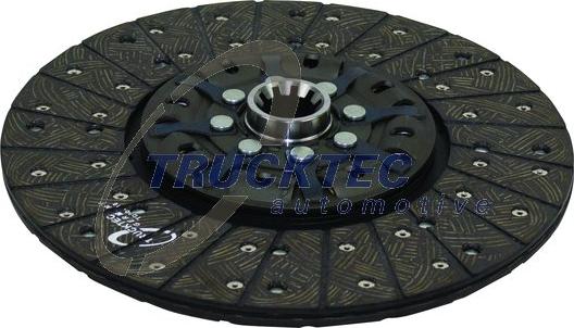 Trucktec Automotive 01.23.117 - Диск на съединителя vvparts.bg