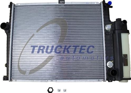 Trucktec Automotive 08.11.043 - Радиатор, охлаждане на двигателя vvparts.bg