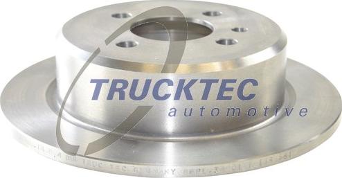 Trucktec Automotive 08.34.018 - Спирачен диск vvparts.bg