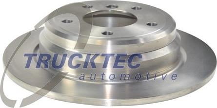 Trucktec Automotive 08.34.022 - Спирачен диск vvparts.bg