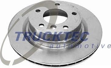 Trucktec Automotive 08.34.140 - Спирачен диск vvparts.bg