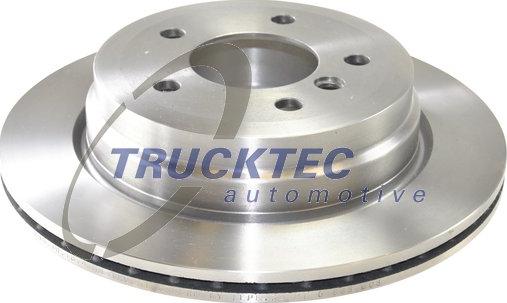 Trucktec Automotive 08.34.151 - Спирачен диск vvparts.bg