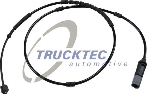 Trucktec Automotive 08.34.186 - Предупредителен контактен сензор, износване на накладките vvparts.bg