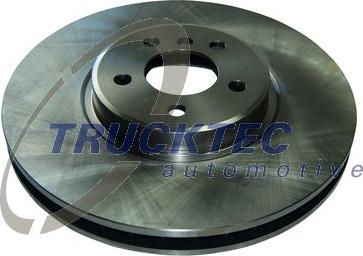 Trucktec Automotive 08.34.139 - Спирачен диск vvparts.bg