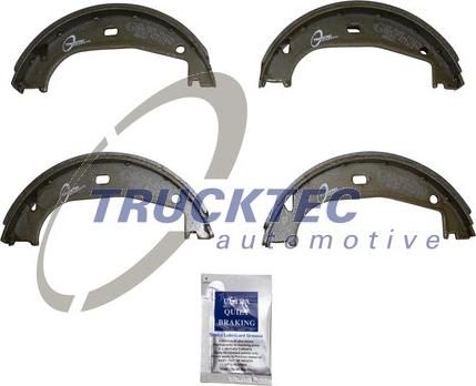 Trucktec Automotive 08.35.134 - Комплект спирачна челюст, ръчна спирачка vvparts.bg