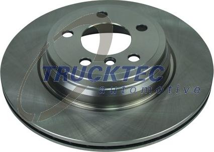 Trucktec Automotive 08.35.206 - Спирачен диск vvparts.bg