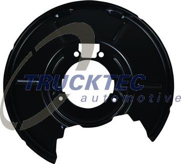 Trucktec Automotive 08.35.216 - Предпазна пластина, спирачни дискове vvparts.bg