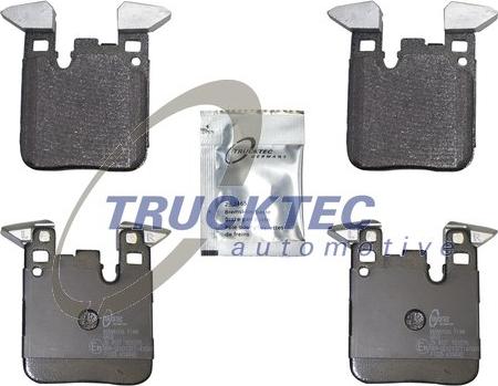 Trucktec Automotive 08.35.223 - Комплект спирачно феродо, дискови спирачки vvparts.bg