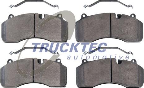 Trucktec Automotive 03.35.116 - Комплект спирачно феродо, дискови спирачки vvparts.bg