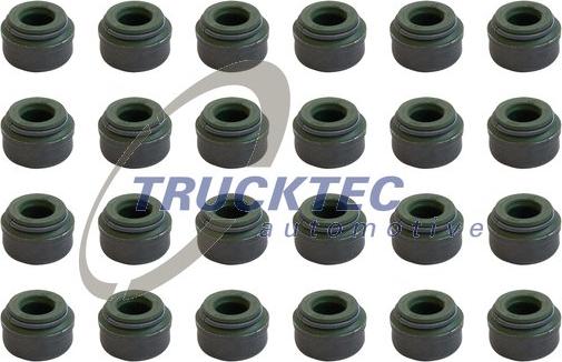 Trucktec Automotive 02.43.166 - Комплект гумички, стъбло на клапана vvparts.bg