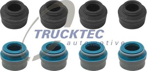 Trucktec Automotive 02.43.108 - Комплект гумички, стъбло на клапана vvparts.bg