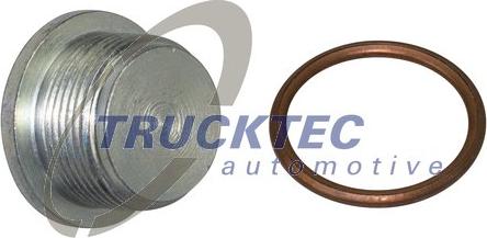 Trucktec Automotive 02.43.287 - Болтова пробка, маслен картер vvparts.bg