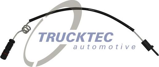 Trucktec Automotive 02.42.287 - Предупредителен контактен сензор, износване на накладките vvparts.bg