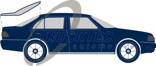 Trucktec Automotive 02.53.036 - Уплътнение, врата на багажно / товарно отделение vvparts.bg