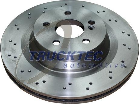 Trucktec Automotive 02.35.095 - Спирачен диск vvparts.bg