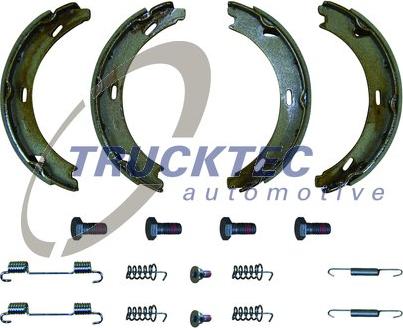 Trucktec Automotive 02.35.006 - Комплект спирачна челюст, ръчна спирачка vvparts.bg
