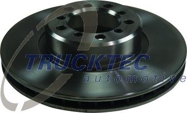 Trucktec Automotive 02.35.019 - Спирачен диск vvparts.bg