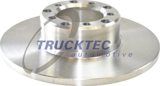 Trucktec Automotive 02.35.015 - Спирачен диск vvparts.bg