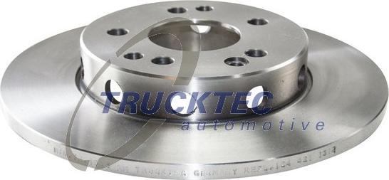 Trucktec Automotive 02.35.016 - Спирачен диск vvparts.bg