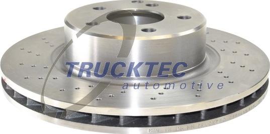 Trucktec Automotive 02.35.080 - Спирачен диск vvparts.bg