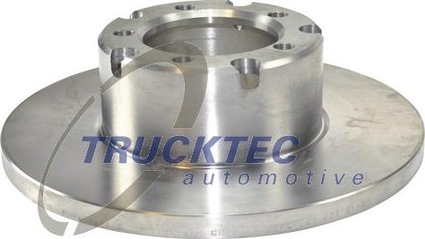 Trucktec Automotive 02.35.039 - Спирачен диск vvparts.bg