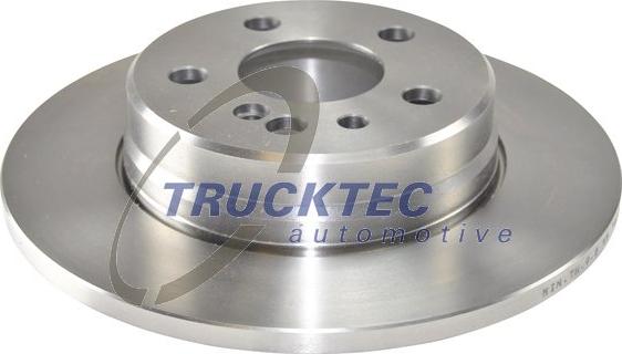 Trucktec Automotive 02.35.035 - Спирачен диск vvparts.bg