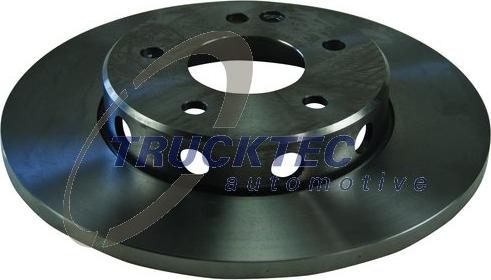 Trucktec Automotive 02.35.028 - Спирачен диск vvparts.bg