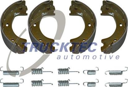 Trucktec Automotive 02.35.367 - Комплект спирачна челюст, ръчна спирачка vvparts.bg